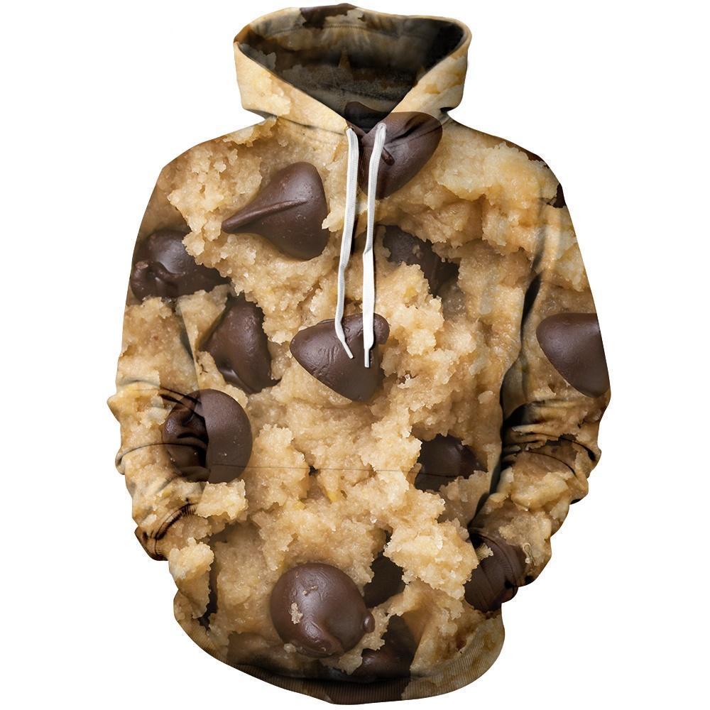 Chocolate Chip Cookie Unisex Pullover Hoodie M