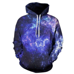 Royal Nebula Unisex Pullover Hoodie M