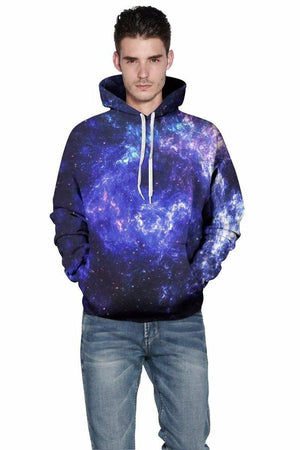 Royal Nebula Unisex Pullover Hoodie