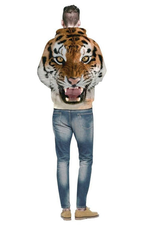Wild Tiger Unisex Pullover Hoodie